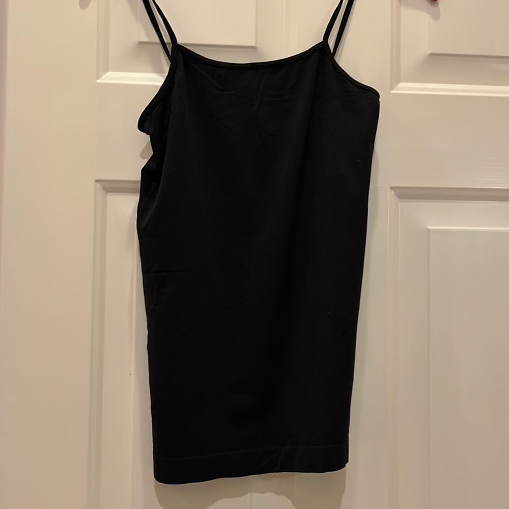 CMM spaghetti straps black XS tank Top